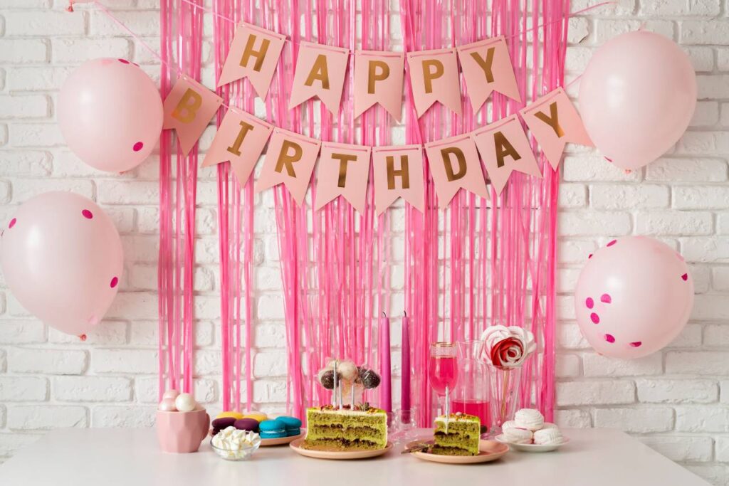 birthday party decoration