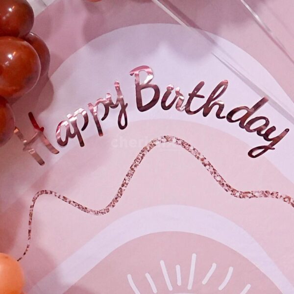 Bohemian Balloon Birthday Decor - Image 2