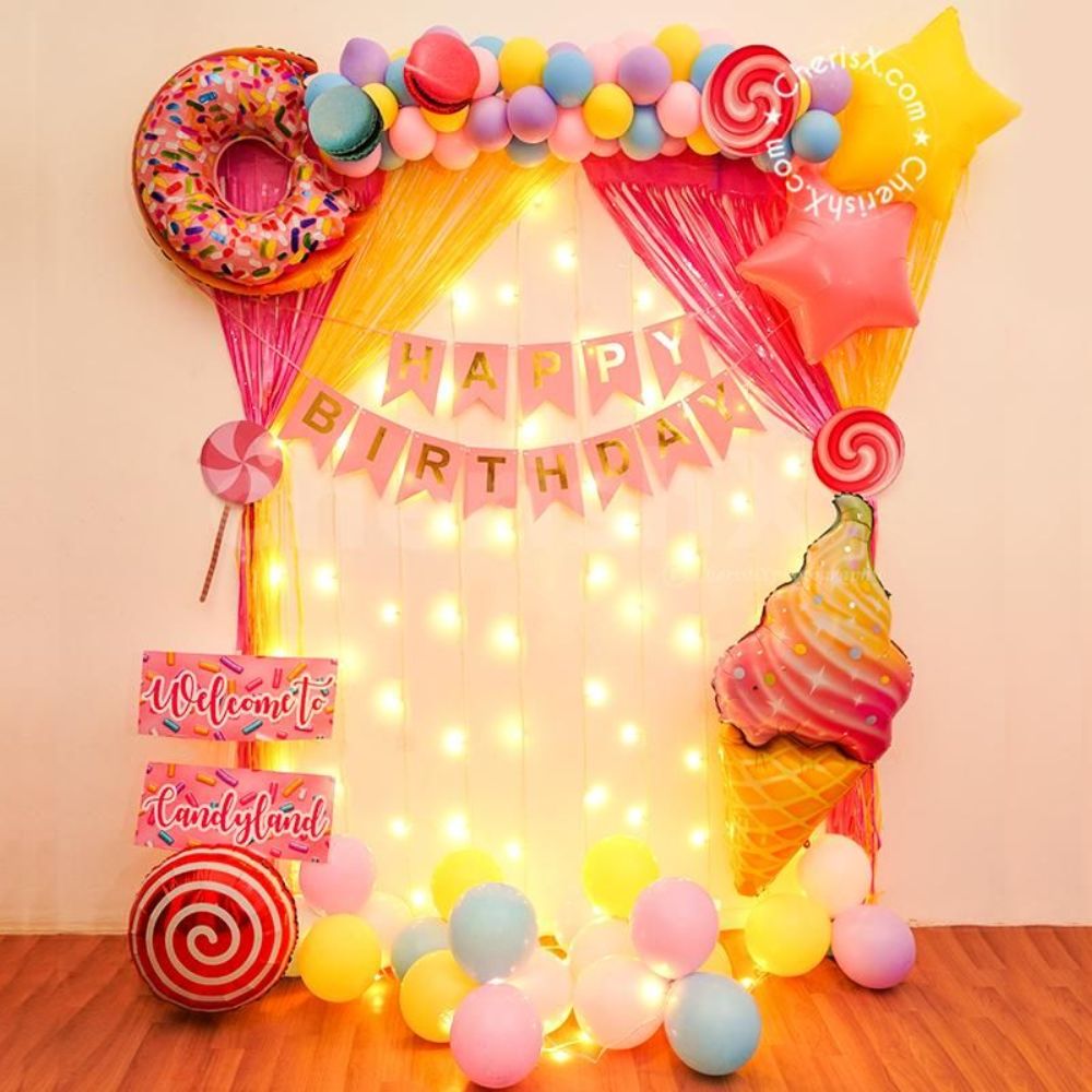 Candy Land Birthday Decoration