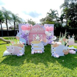 Farmyard Flourish Kids Birthday Decoration