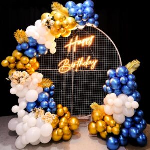Golden Galaxy Ring Birthday Decor