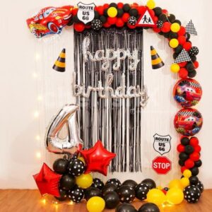 Lightning Mcqueen Cars Theme Birthday Decoration