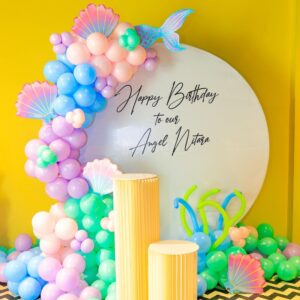 Mermaid Theme Birthday Ring Decor