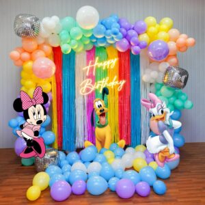 Minnie and friends Rainbow Birthday Decoration