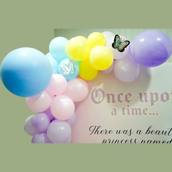 Pastel Theme Princess Birthday Decor - Image 2