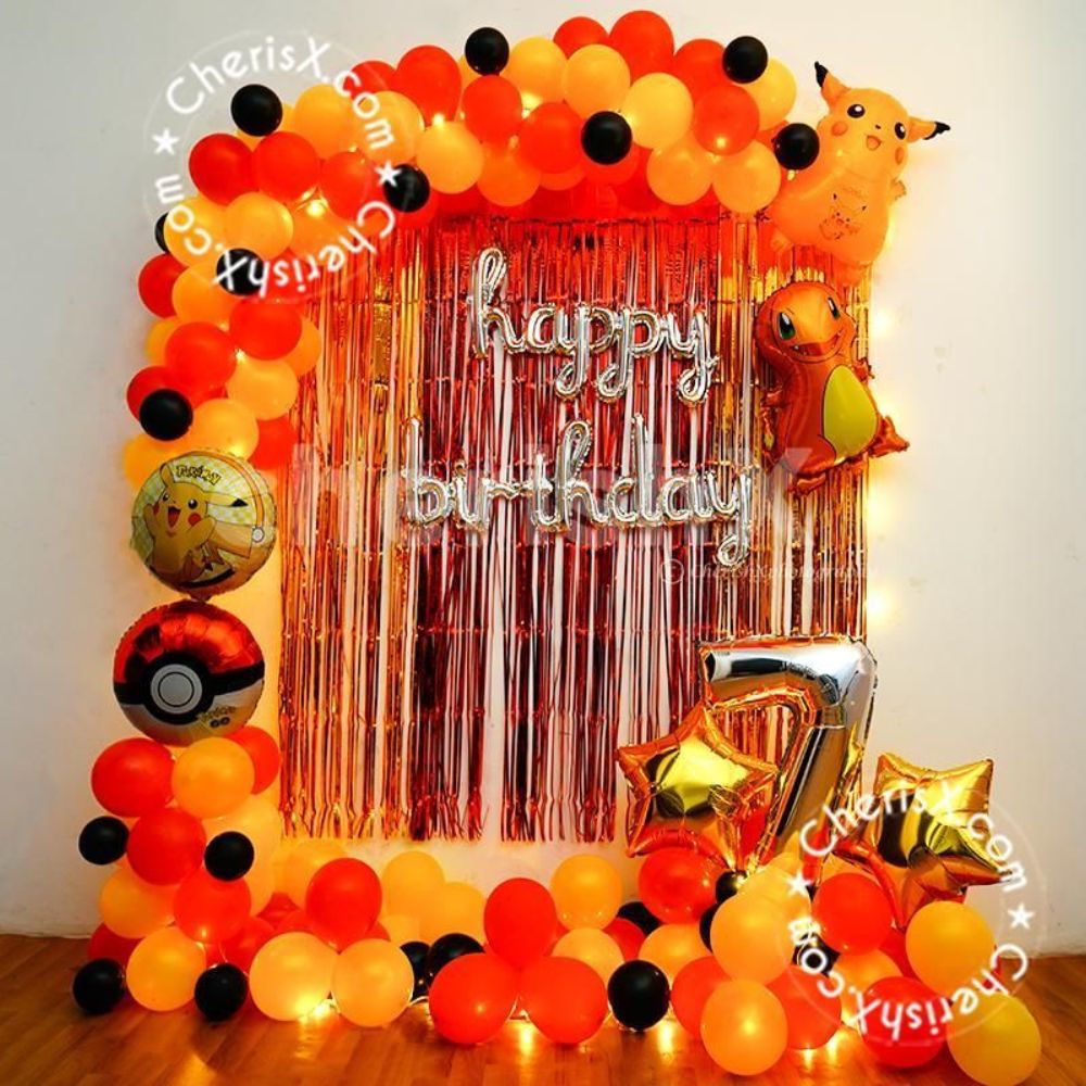 Pokemon Theme Birthday Decor