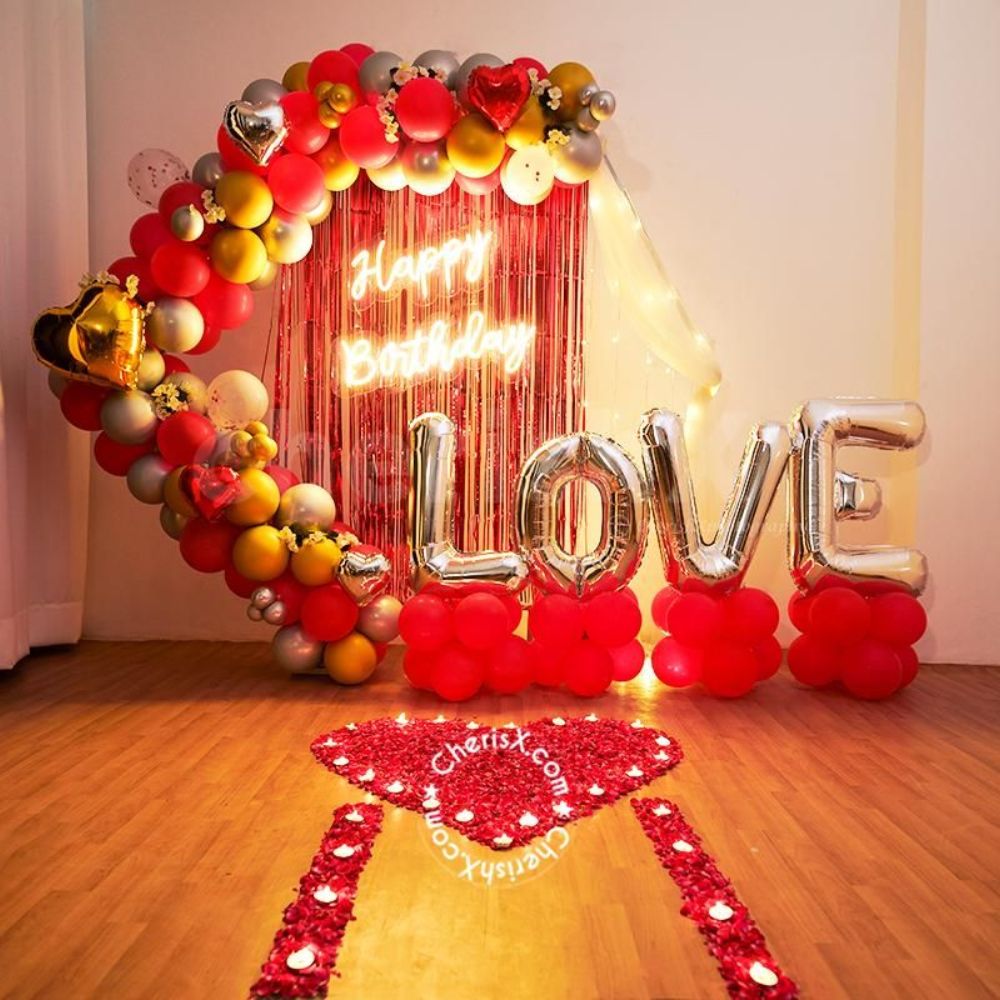 Romantic Birthday Decoration