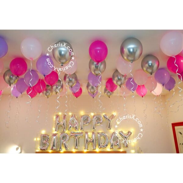 Silver And Pink Birthday Surprise - Image 3