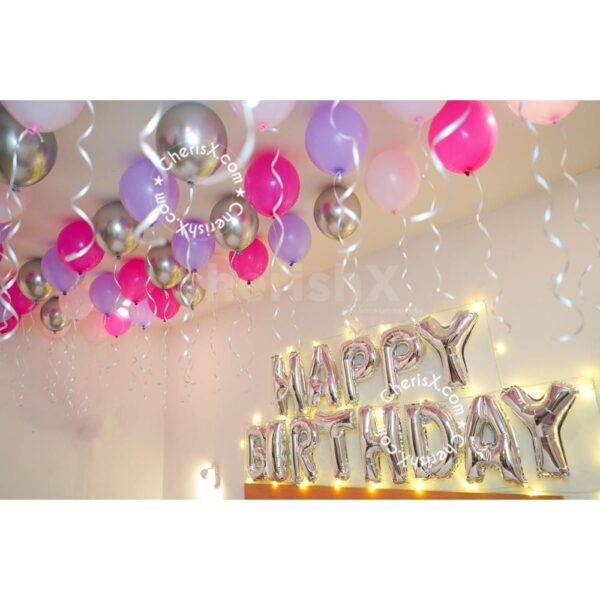 Silver And Pink Birthday Surprise - Image 2
