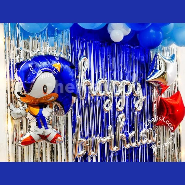 Sonic Theme Birthday Decor - Image 2