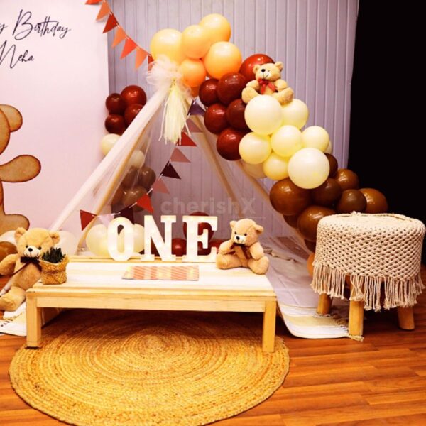 Teddy Bear Wonderland Birthday Decoration - Image 2