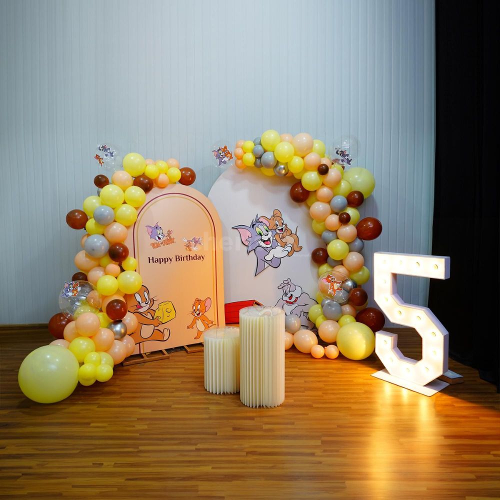 Tom & Jerry Premium kid birthday Decor