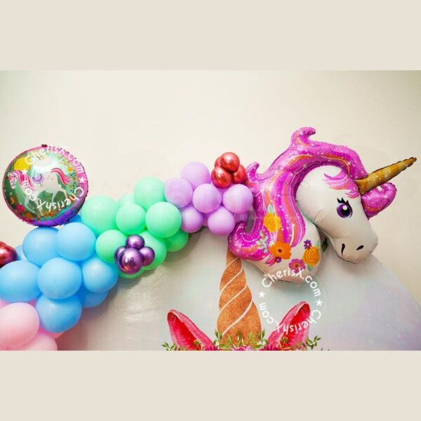 Unicorn Theme Ring Birthday Decor - Image 2